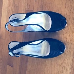 Sling Back Wedge